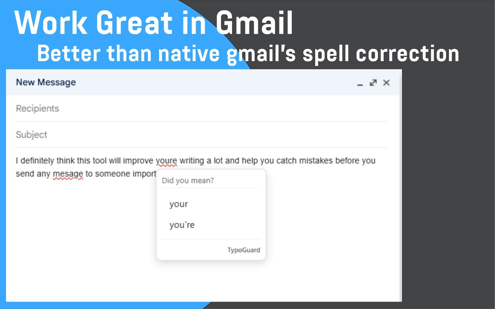 TypoGuard - Chrome Extension gallery image