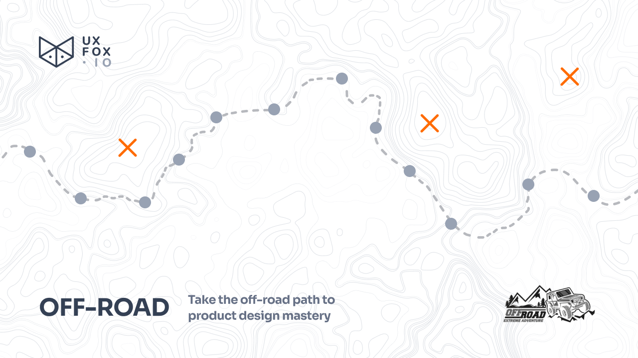 Noção de design de produto/pacote UX Ultimate media 6