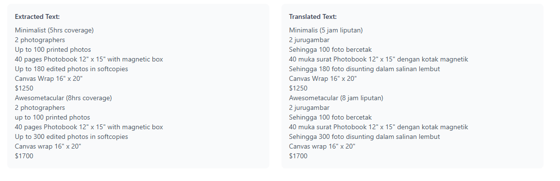 VisionLingual gallery image