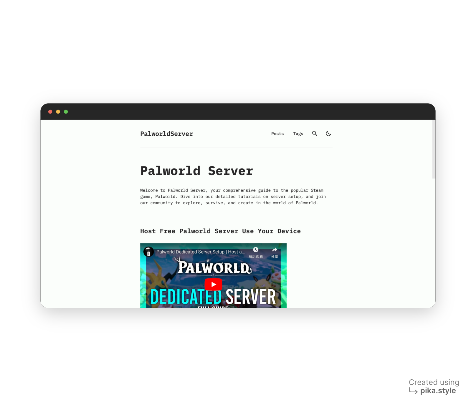Palworld Server gallery image