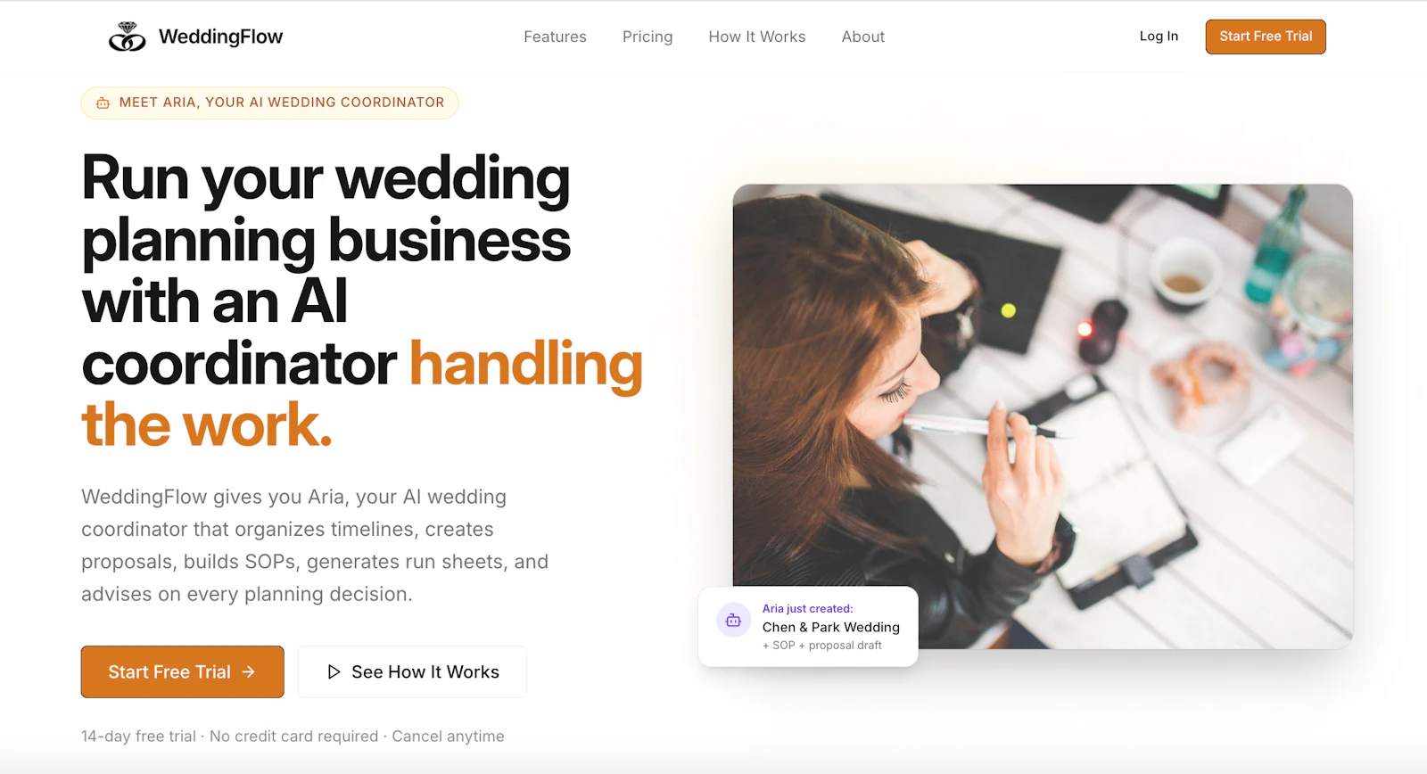 WeddingFlow screenshot 1