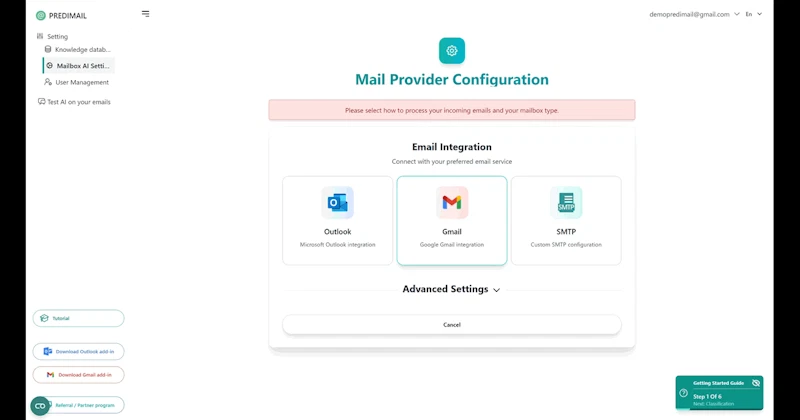 Predimail screenshot 9
