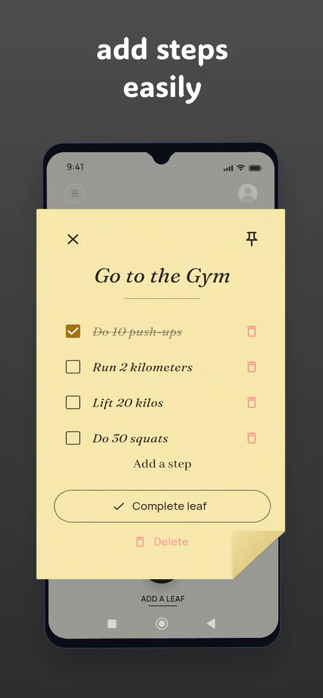 Leaf: Sticky Notes & Tasks gallery image
