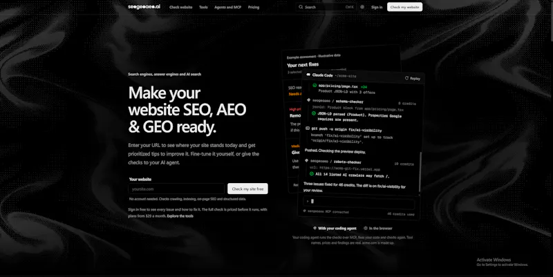 SeoGeoAeo AI screenshot 1