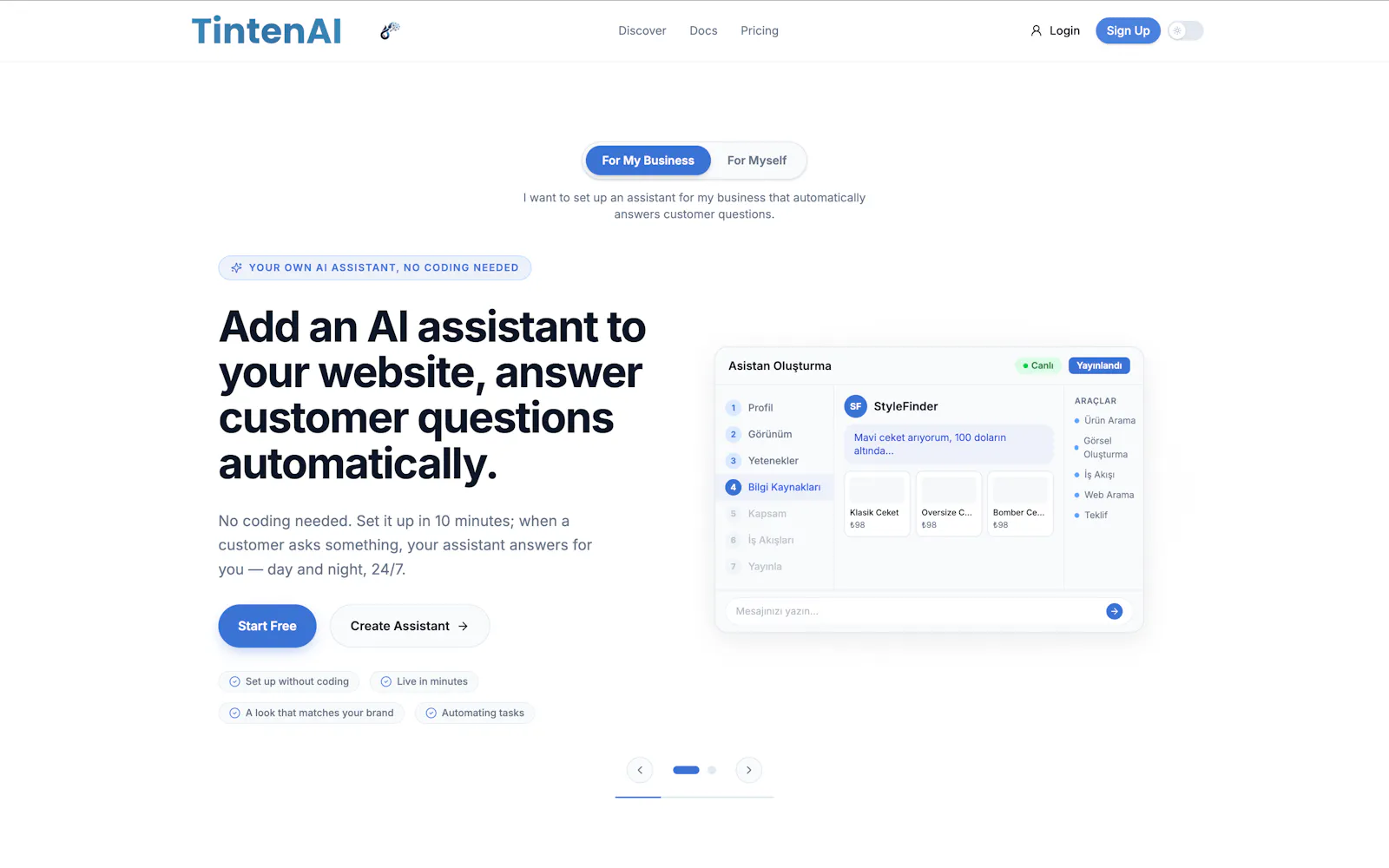 TintenAI screenshot 1