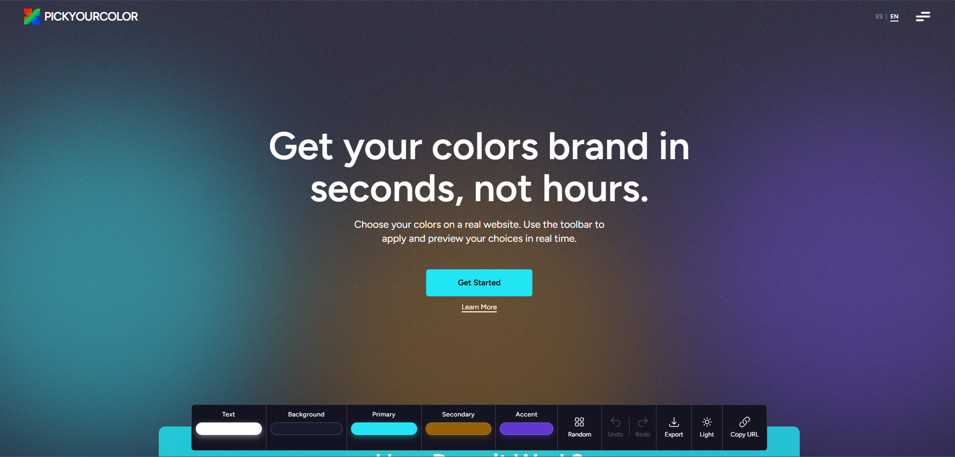 pickyourcolor - Screenshot 3 showing product features and functionality