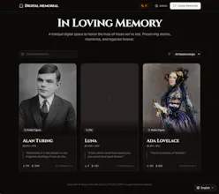 Digital Memorial gallery image