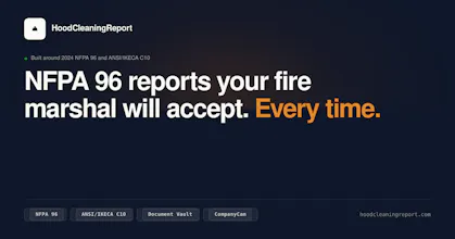 HoodCleaningReport gallery image
