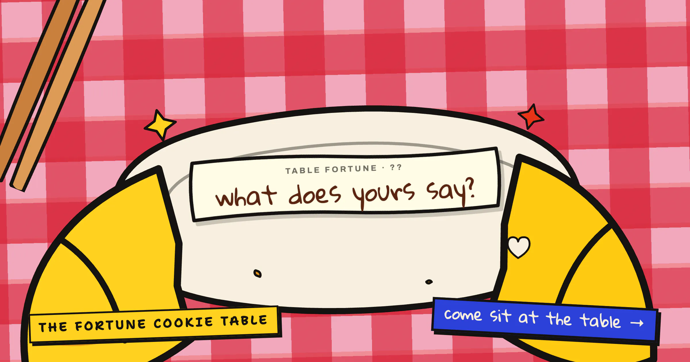The Fortune Cookie Table gallery image
