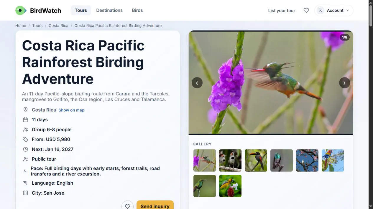 BirdWatch.info gallery image