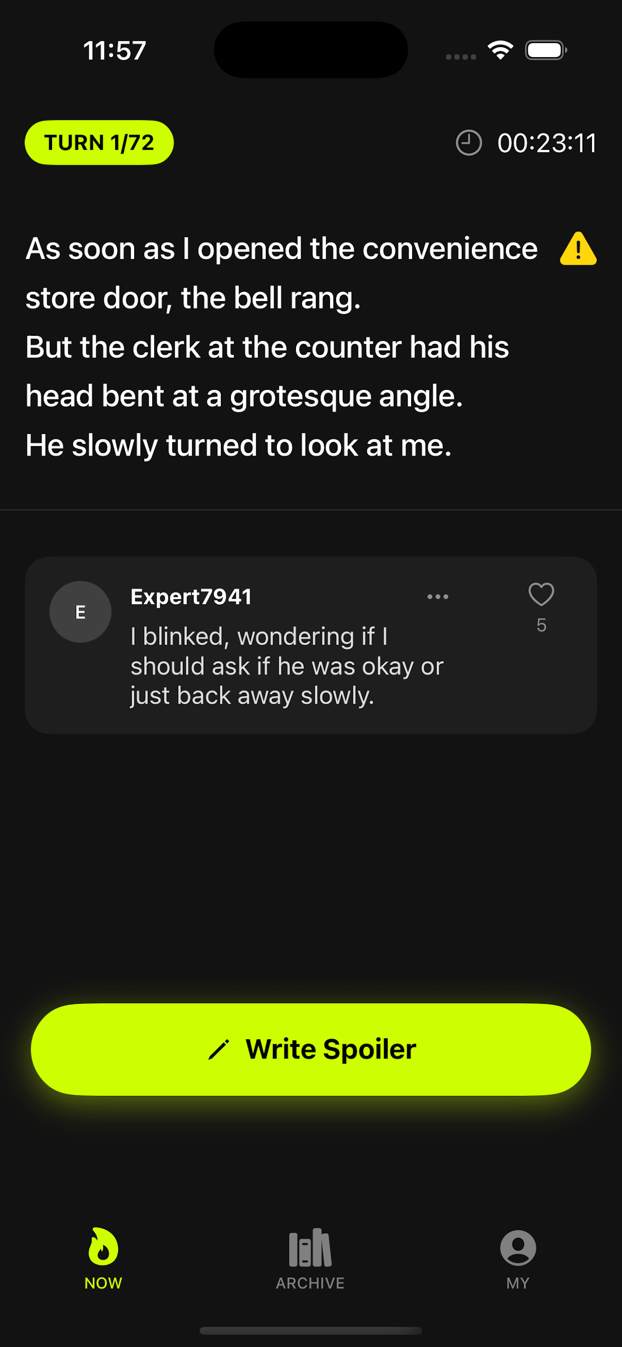 Spoiler - Screenshot 2 showing product features and functionality
