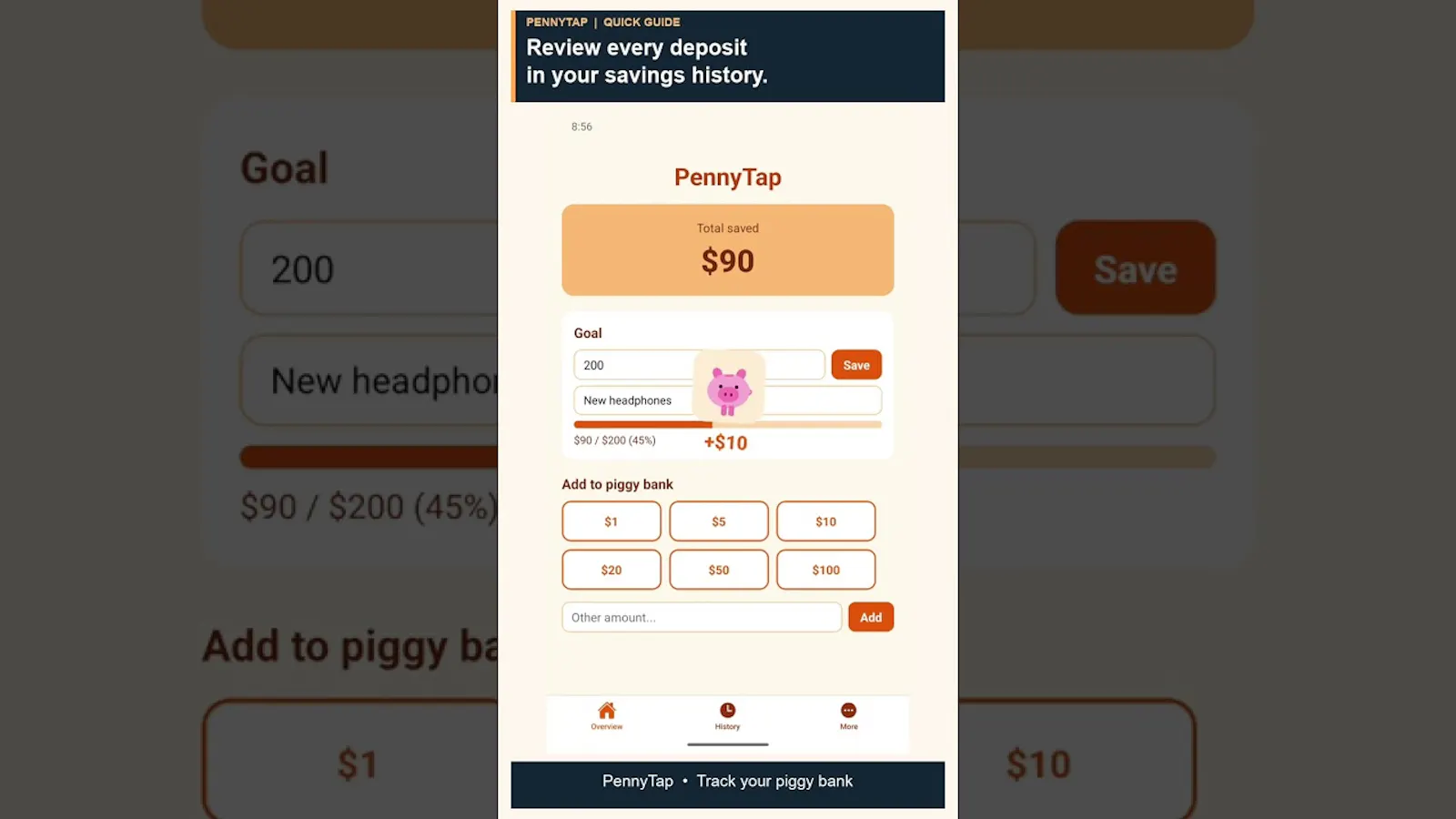 PennyTap screenshot 1 (video preview)