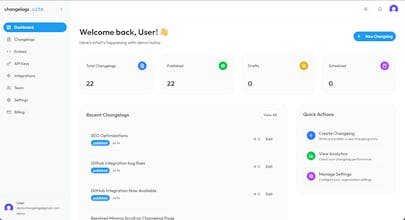 Changelogs.site gallery image