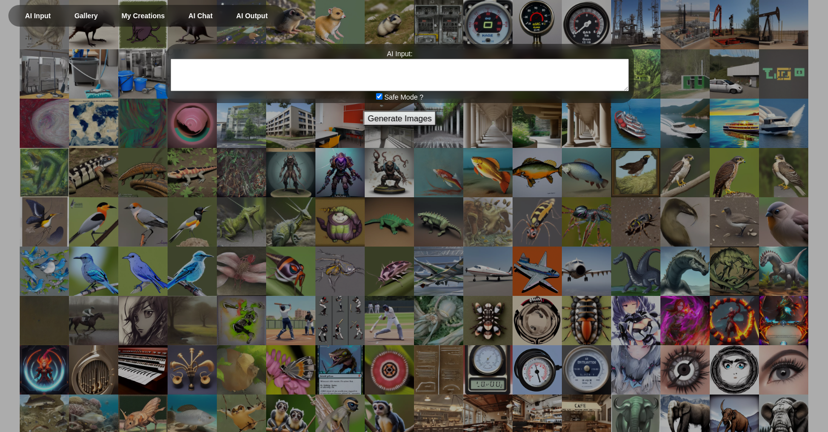 AI Input - Free Text to Image creator