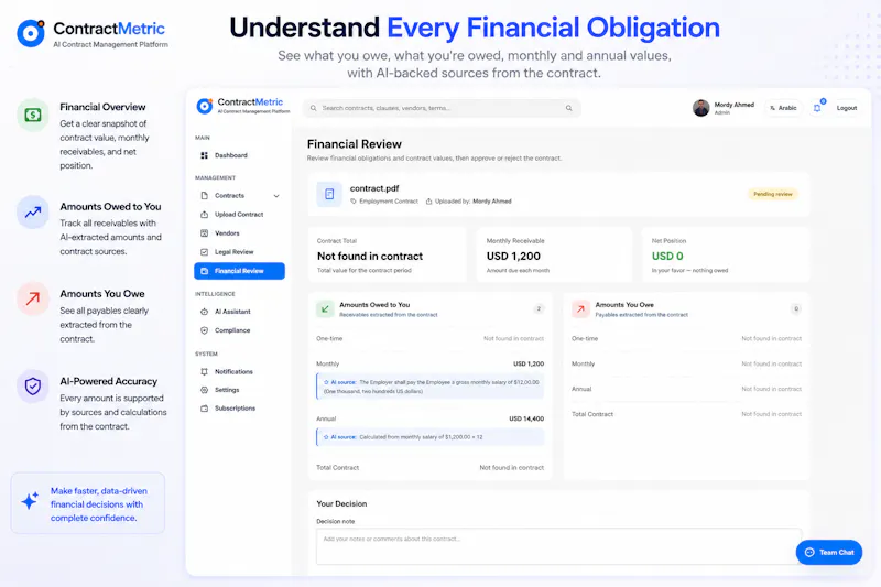 ContractMetric screenshot 5