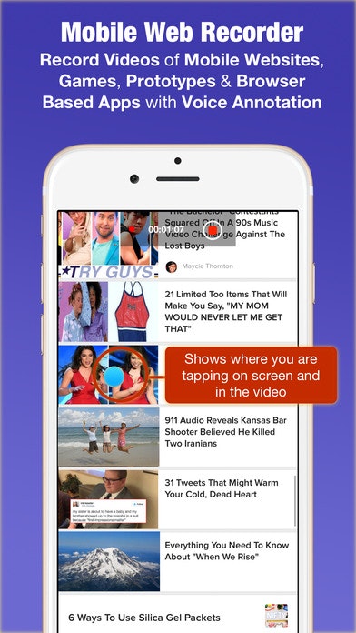 Mobile Web Recorder Image