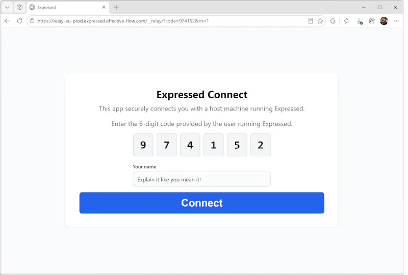 Expressed screenshot 4
