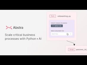 Abstra Workflows gallery image