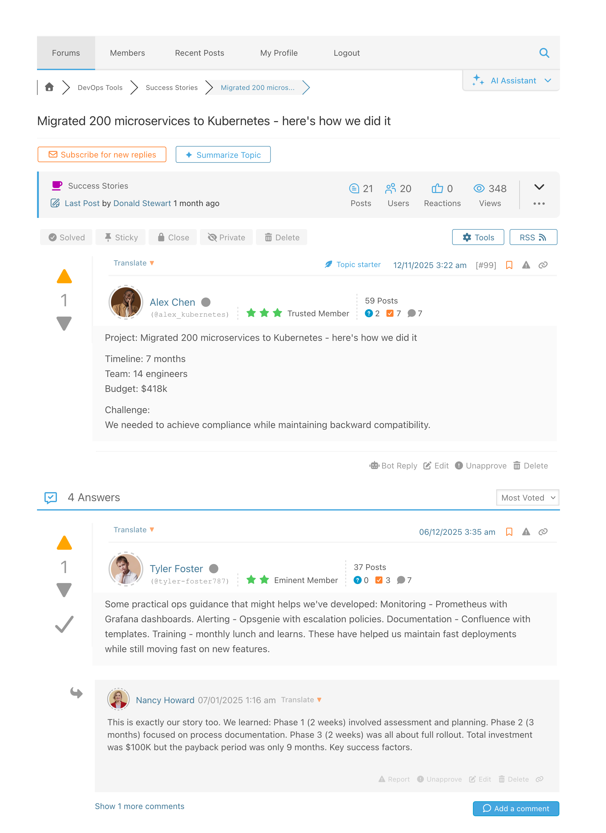 wpForo 3.0 AI Edition gallery image