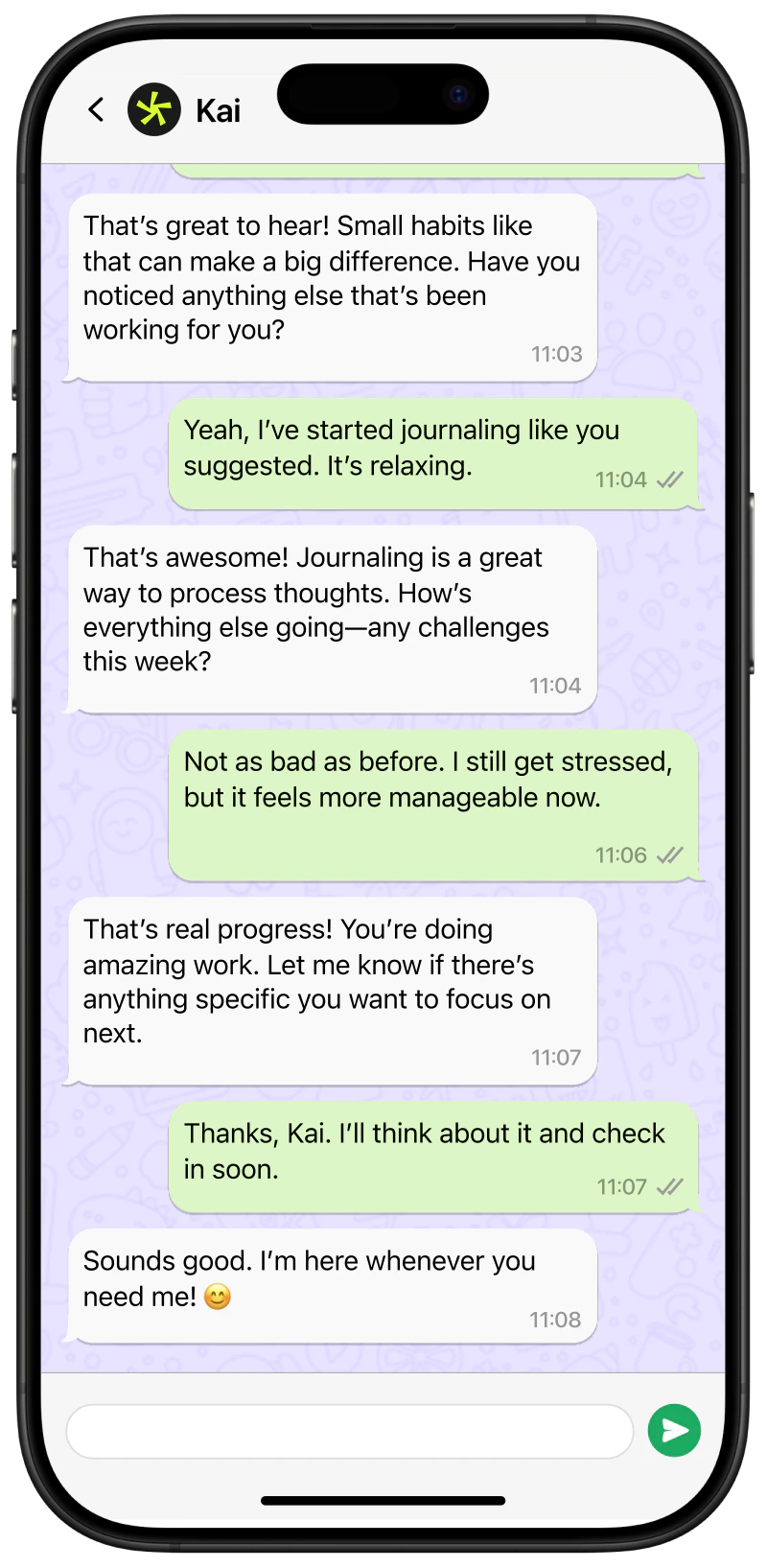 Kai ai screenshot 2