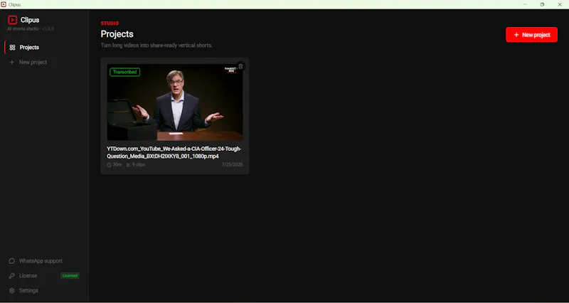Clipus  screenshot 2