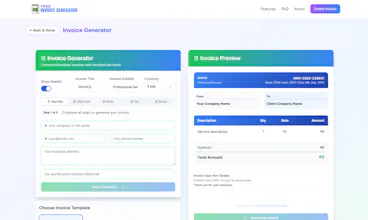 Create Professional Invoices Online Free gallery image