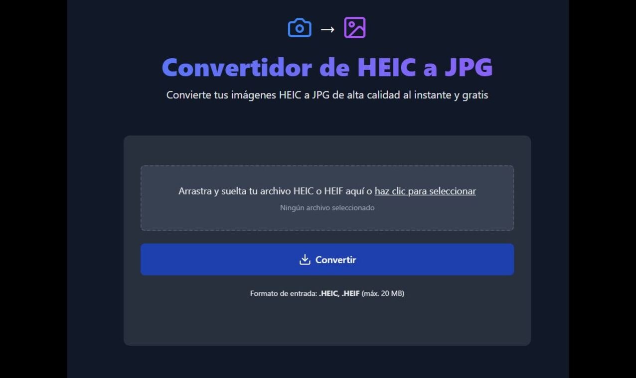 Convertidor.mx - İspanyolca herhangi bir multimedya dönüştürmek medya 6