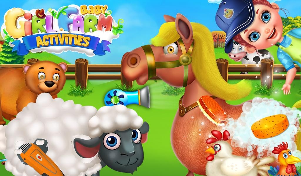 Baby Girl Farm Activities gallery image