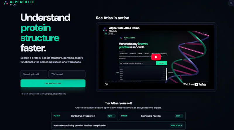 AlphaSuite Atlas screenshot 2