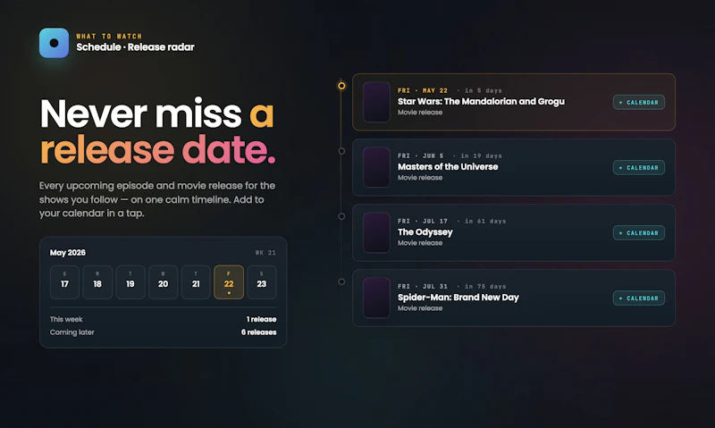What To Watch screenshot 4