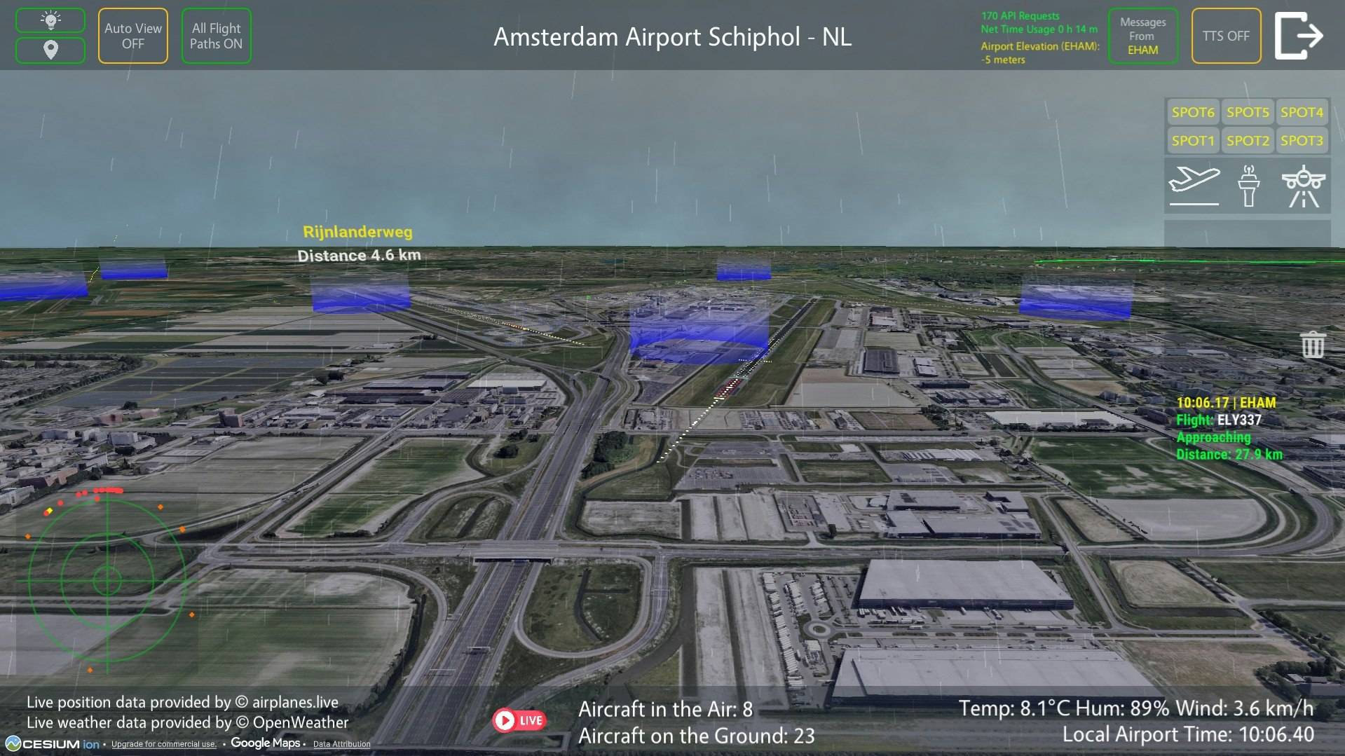 Airport Live Traffic Viewer gallery image