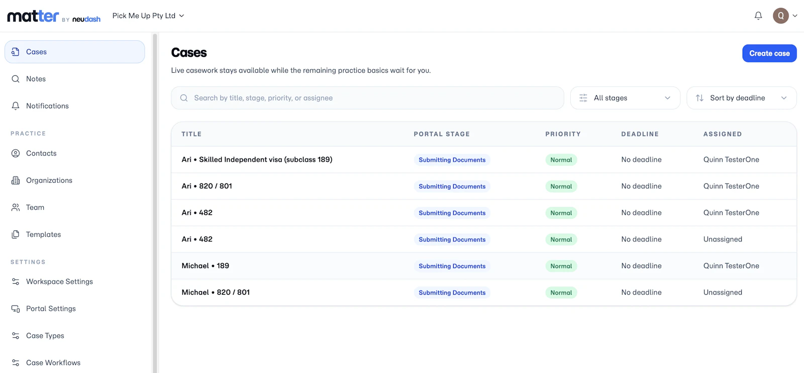 Matter for Immigration screenshot 2