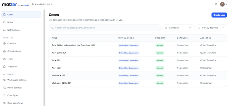 Matter for Immigration screenshot 2