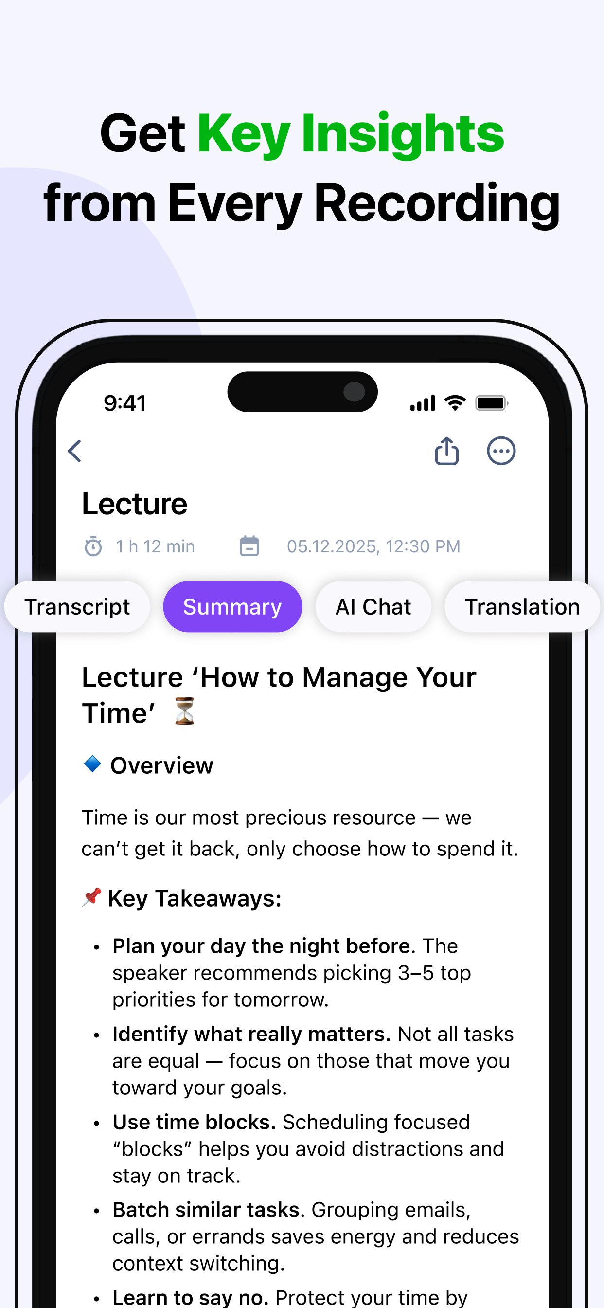 AI Notes App gallery image