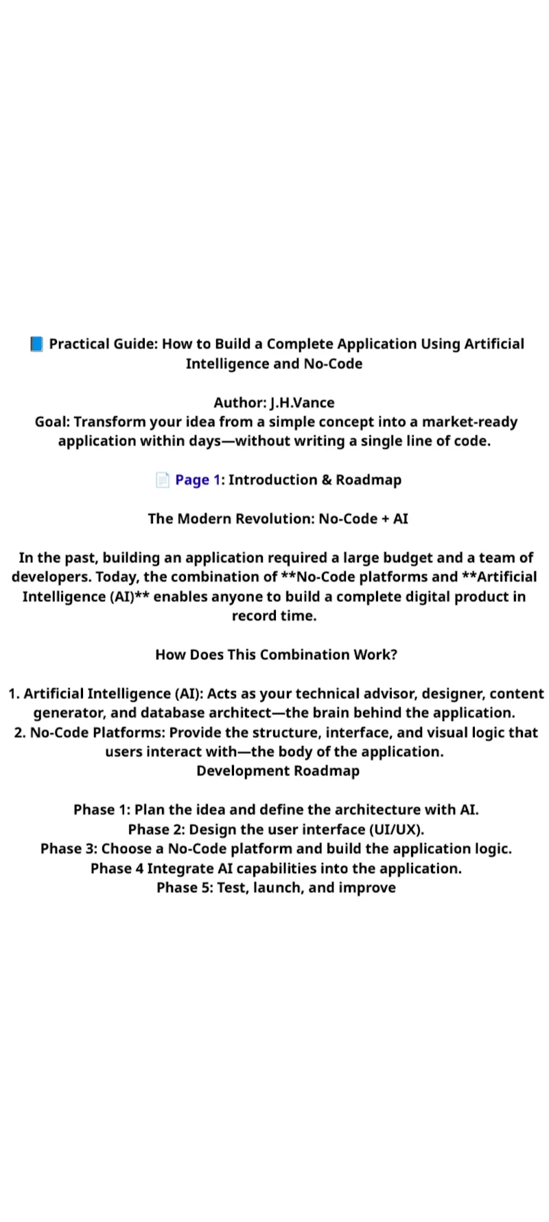 Build Applications with AI and No-Code screenshot 2