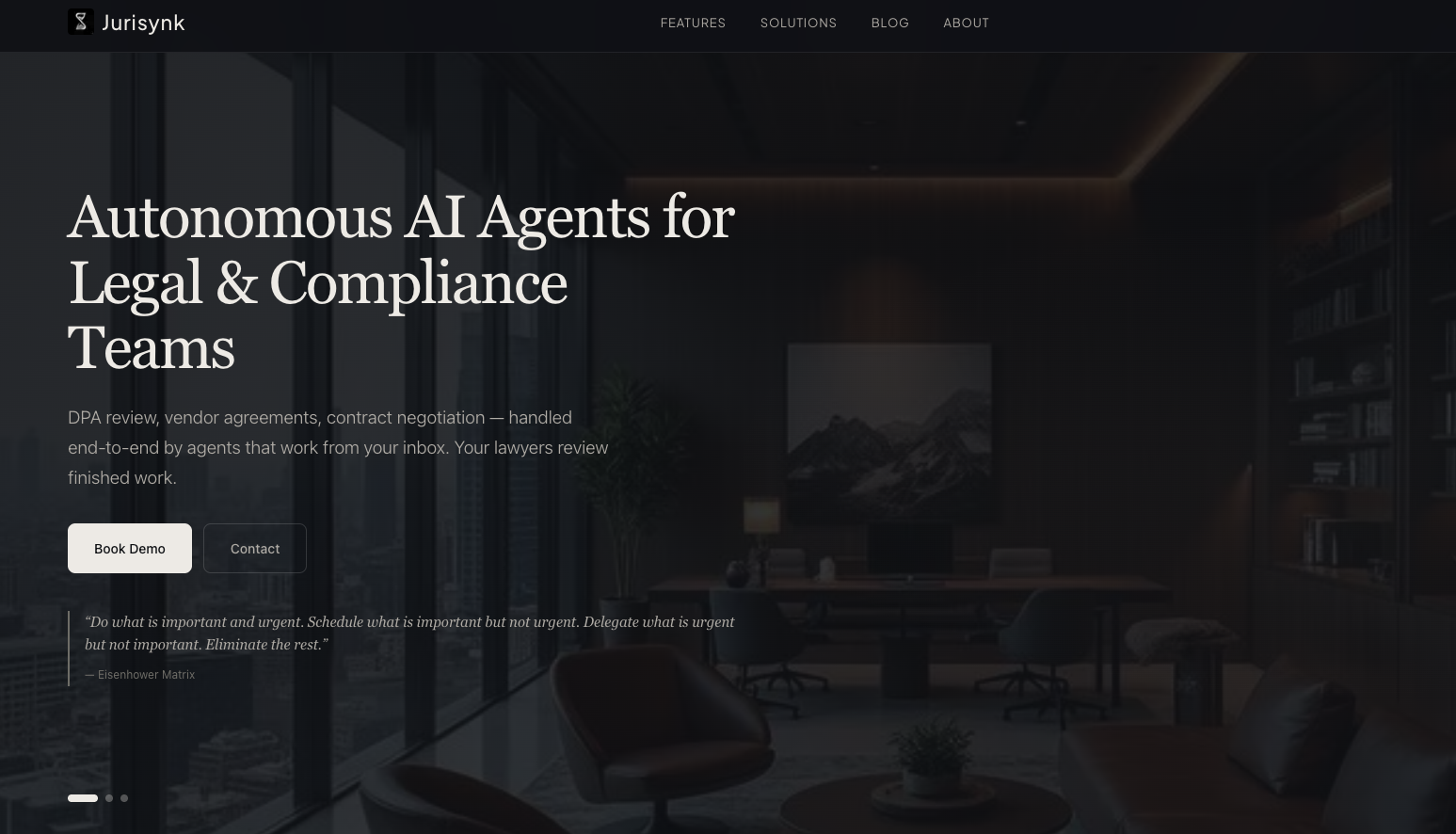 Jurisynk Autonomous Agents gallery image