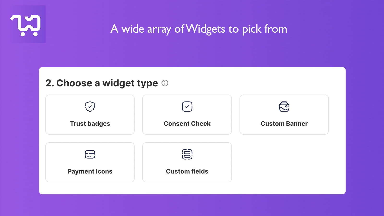 스마트 체크 아웃 위젯 - Shopify Checkout Extensibility를위한 코드 위젯이 없습니다 미디어 2