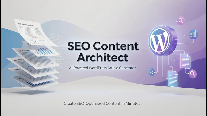 SEO Content Architect screenshot 1 (video preview)