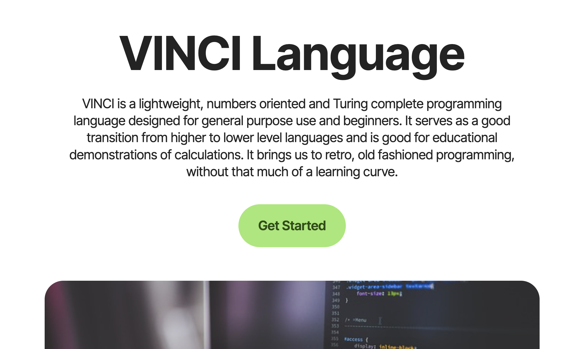 VINCI Language gallery image