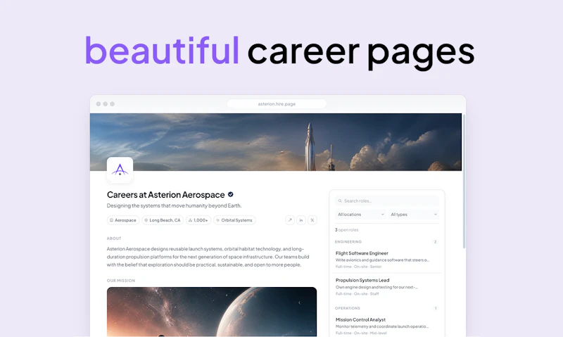hire.page screenshot 1