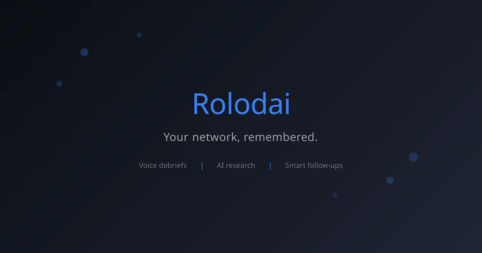 Rolodai screenshot 1