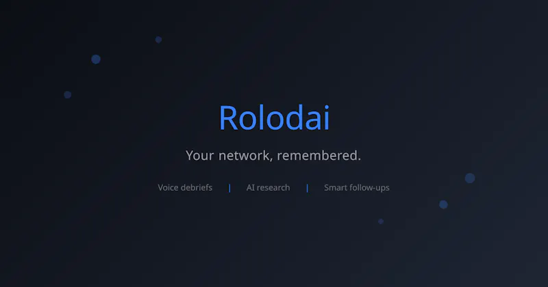 Rolodai screenshot 1