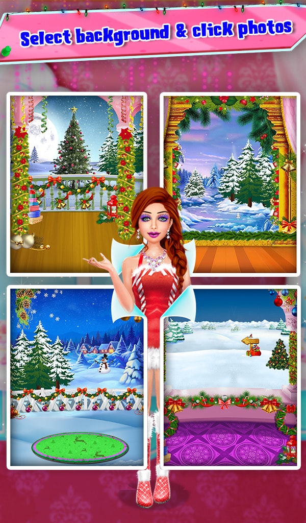 Christmas Makeup Dressup gallery image