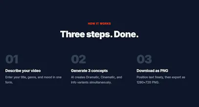 ThumbnAI — YouTube Thumbnail Generator gallery image