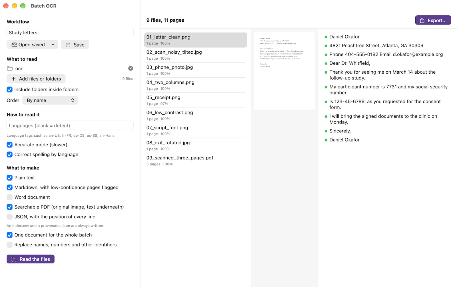 Tapefolio screenshot 3