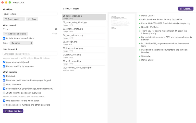 Tapefolio screenshot 3
