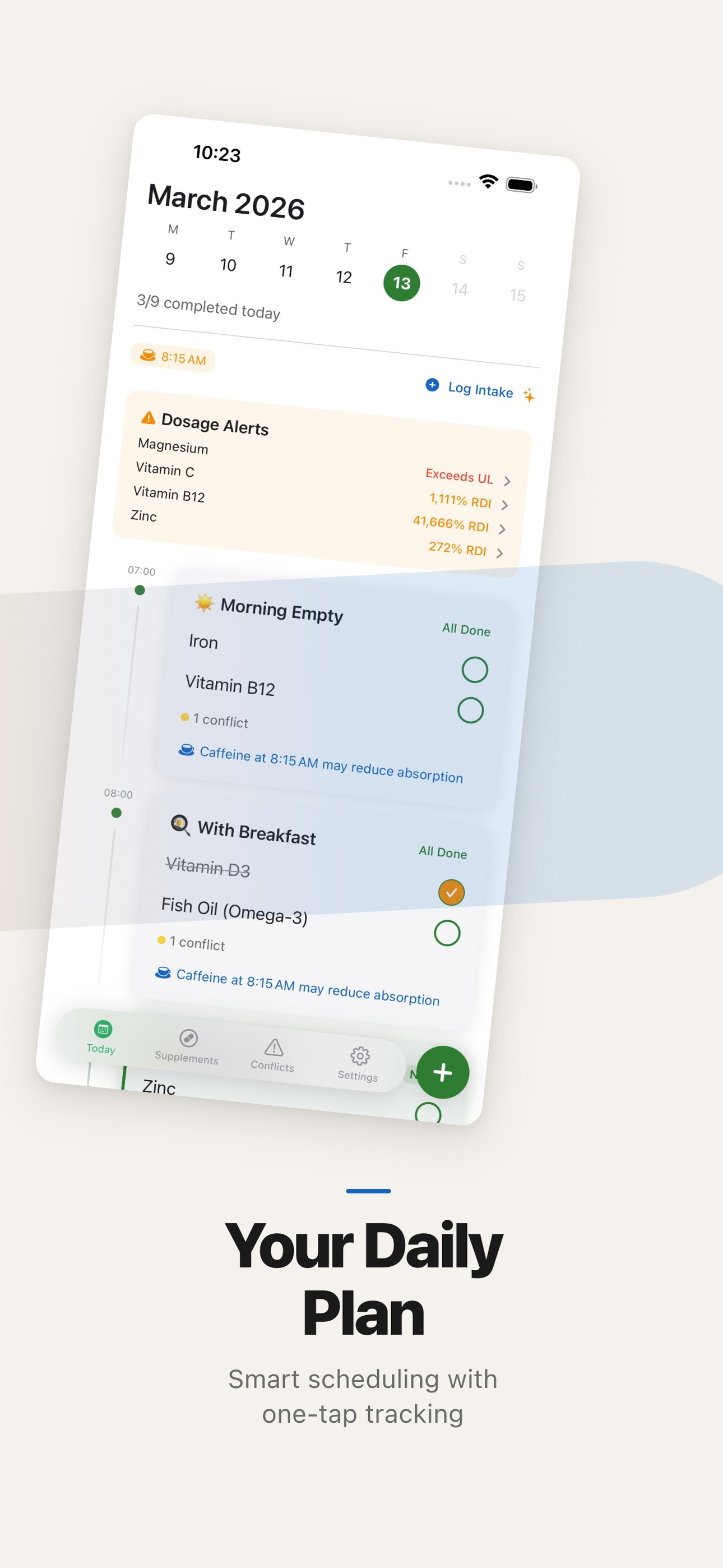 Synstax — Smart Supplement Scheduler gallery image