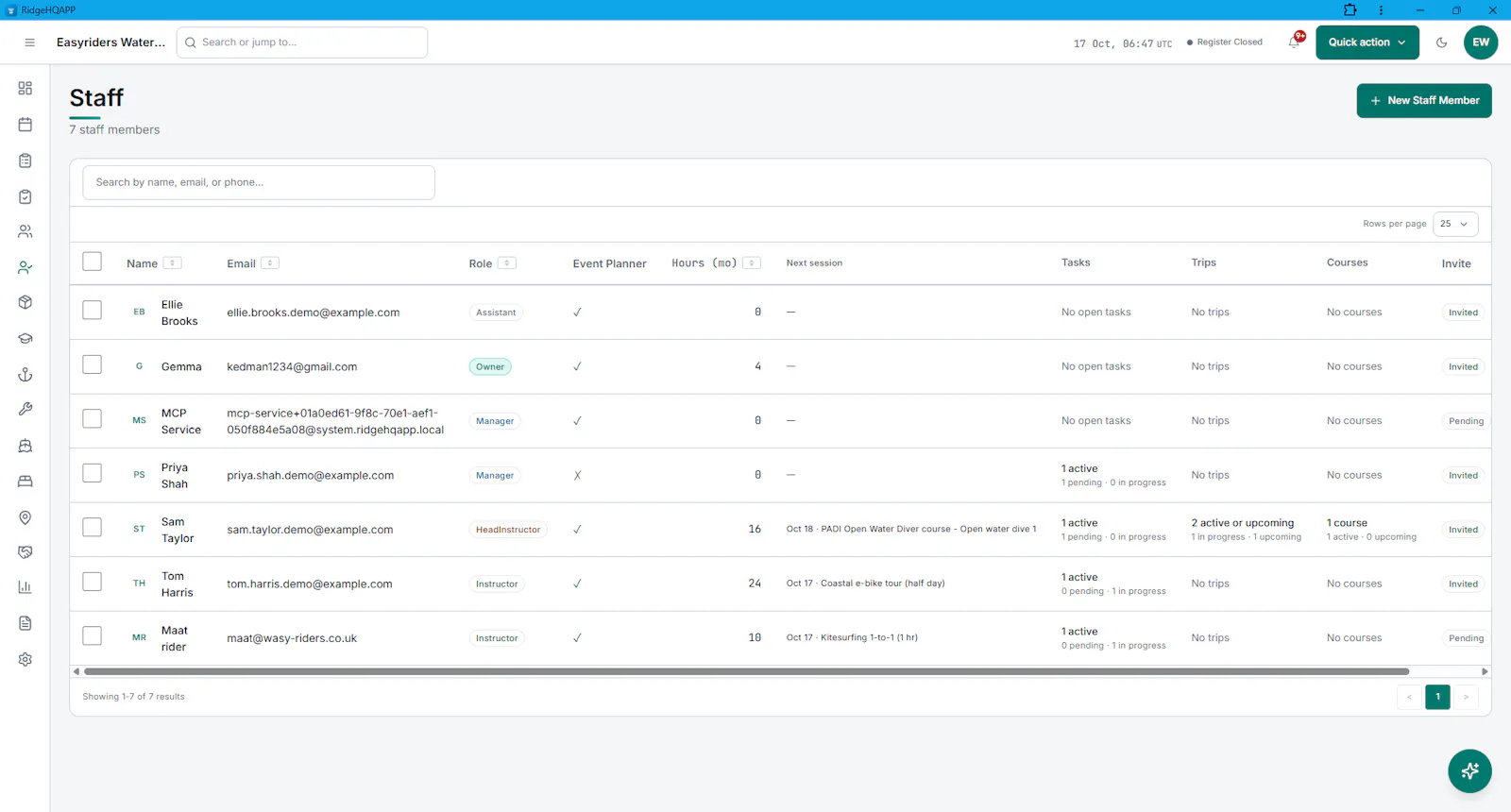 RidgeHQ App screenshot 11