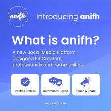 anifh - New Social Media Platform - Screenshot 2 showing product features and functionality