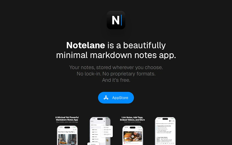 Notelane screenshot 1